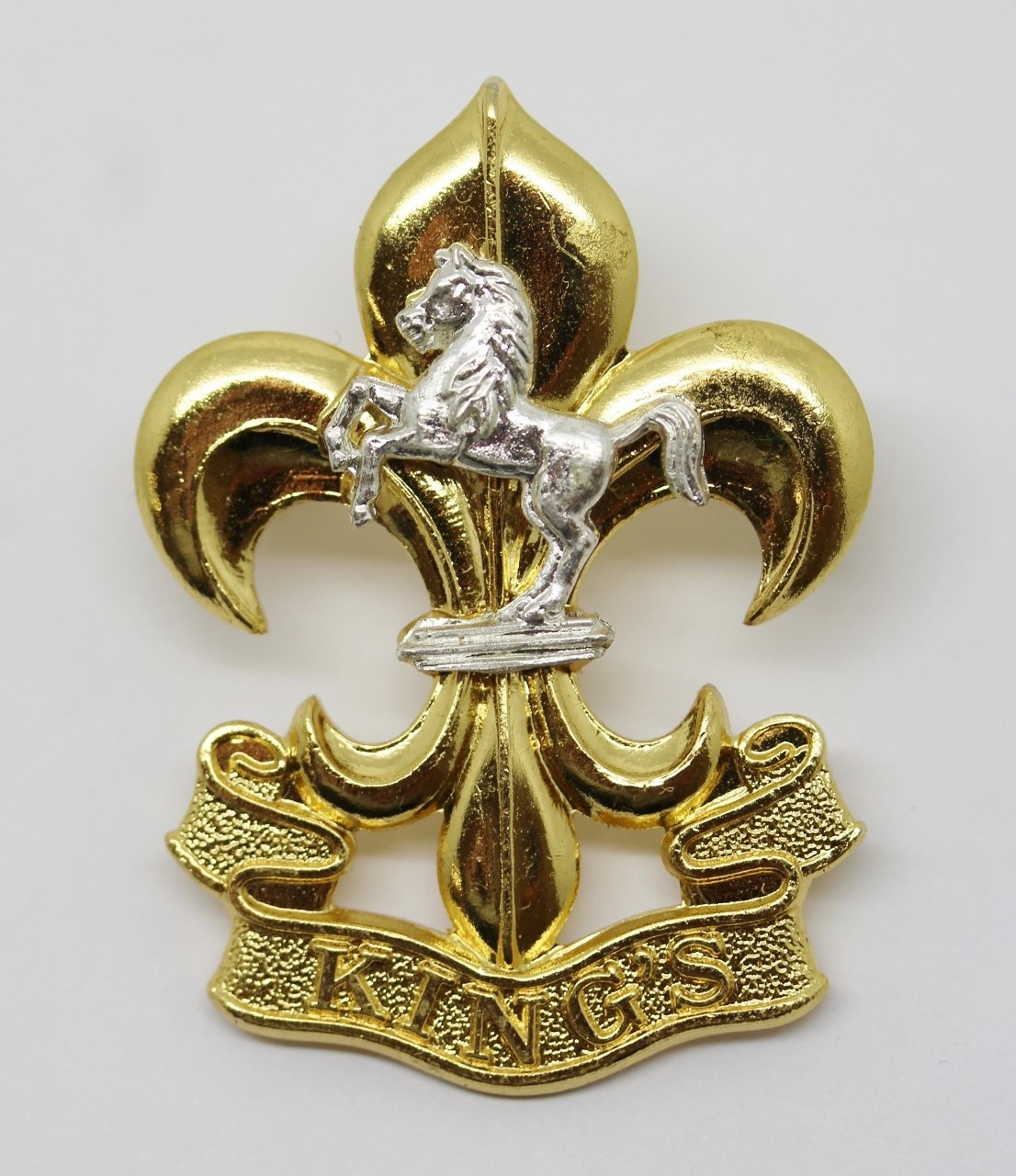 The Kings Regiment Cap Badge