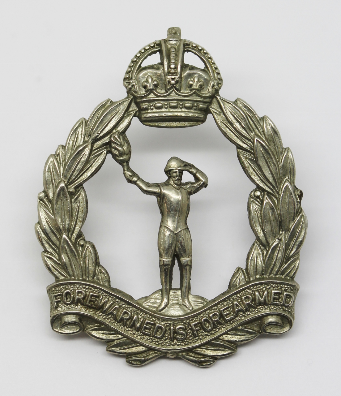 Royal Observer Corps Cap Badge - King's Crown