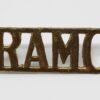 Royal Army Medical Corps (R.A.M.C.) Shoulder Title