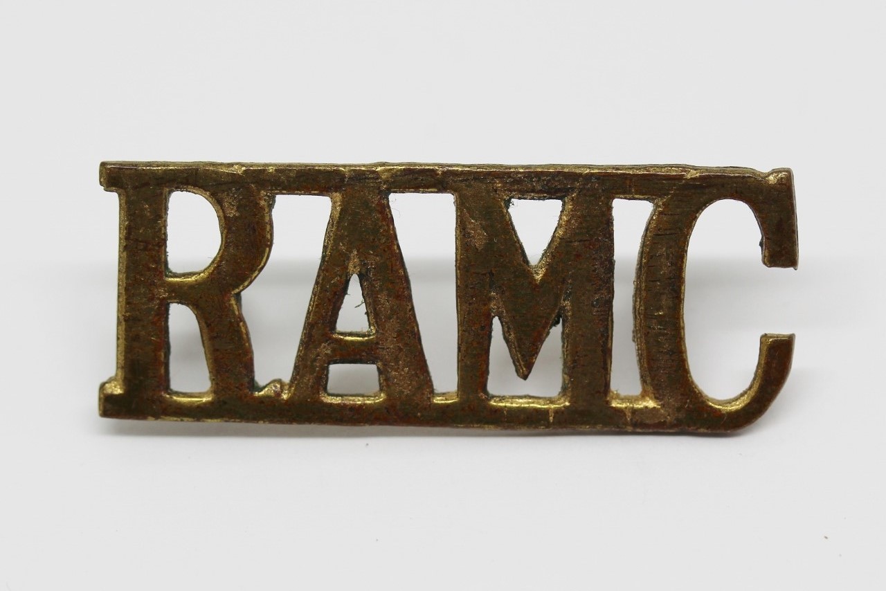 Royal Army Medical Corps (R.A.M.C.) Shoulder Title