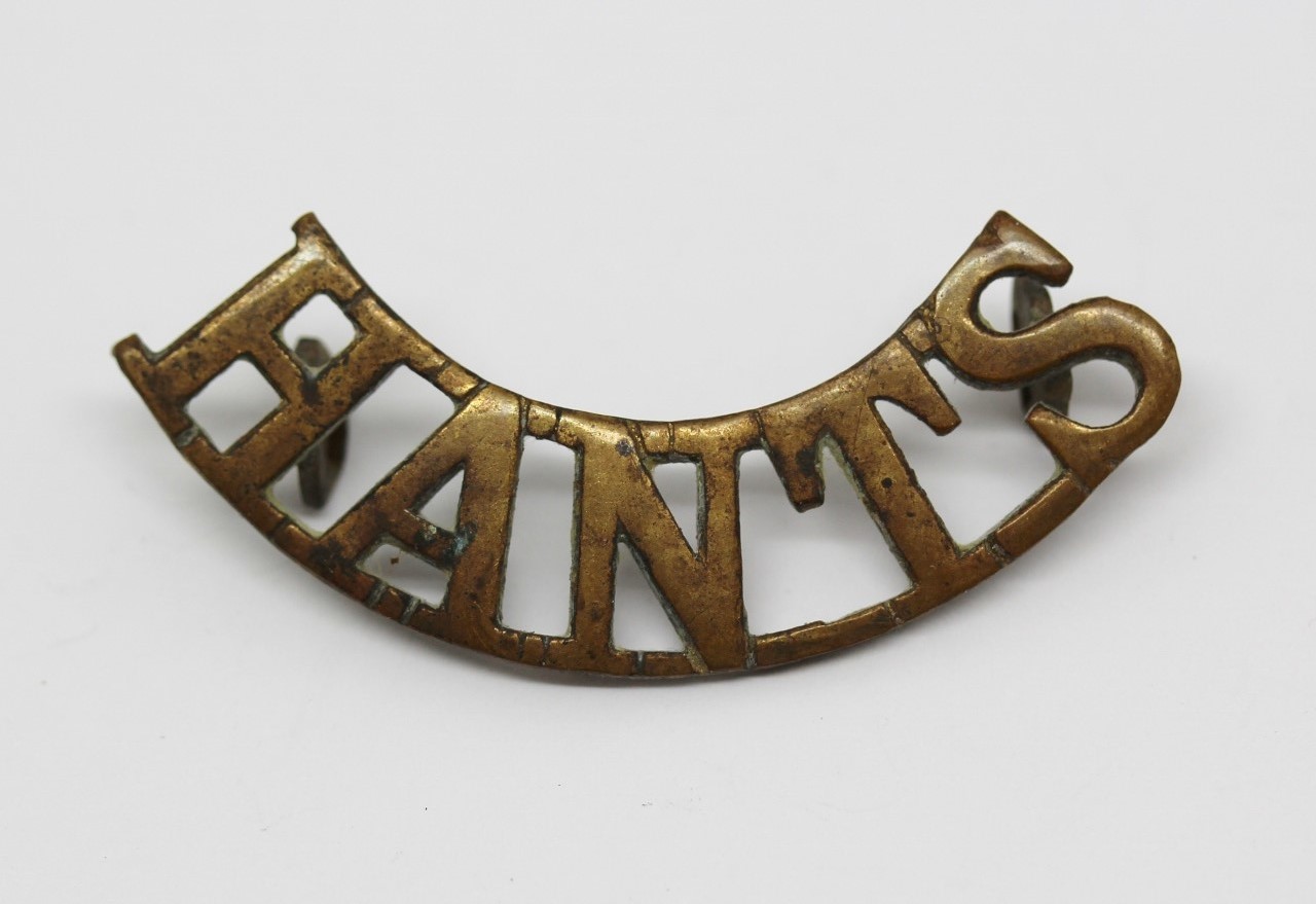 Hampshire Regiment (HANTS) Shoulder Title