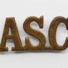 Army Service Corps (ASC) Shoulder Title