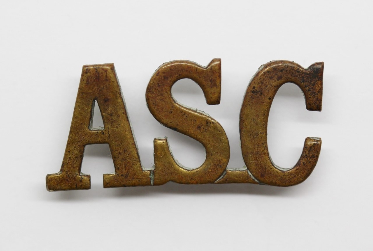 Army Service Corps (ASC) Shoulder Title