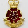 Queen's Lancashire Regiment Enamelled Cap Badge