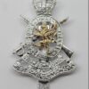 Queen's Own Dorset & West Somerset Yeomanry Anodised (Staybrite) Cap Badge - Queen's Crown