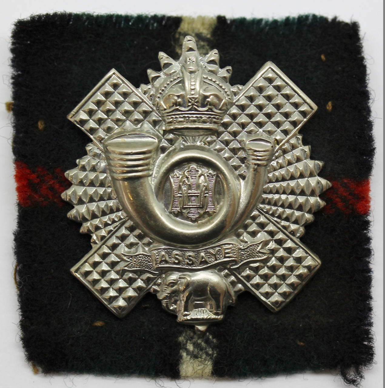 Highland Light Infantry (H.L.I.) Cap Badge - King's Crown