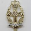 Queen Alexandra's Royal Army Nursing Corps (Q.A.R.A.N.C.) Anodised (Staybrite) Cap Badge