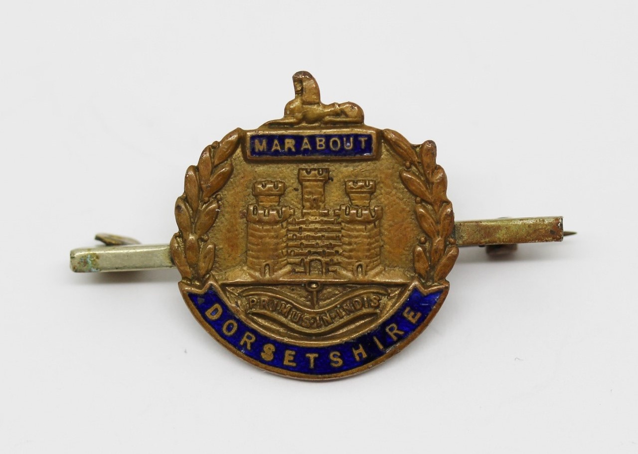 Dorsetshire Regiment Sweetheart Brooch
