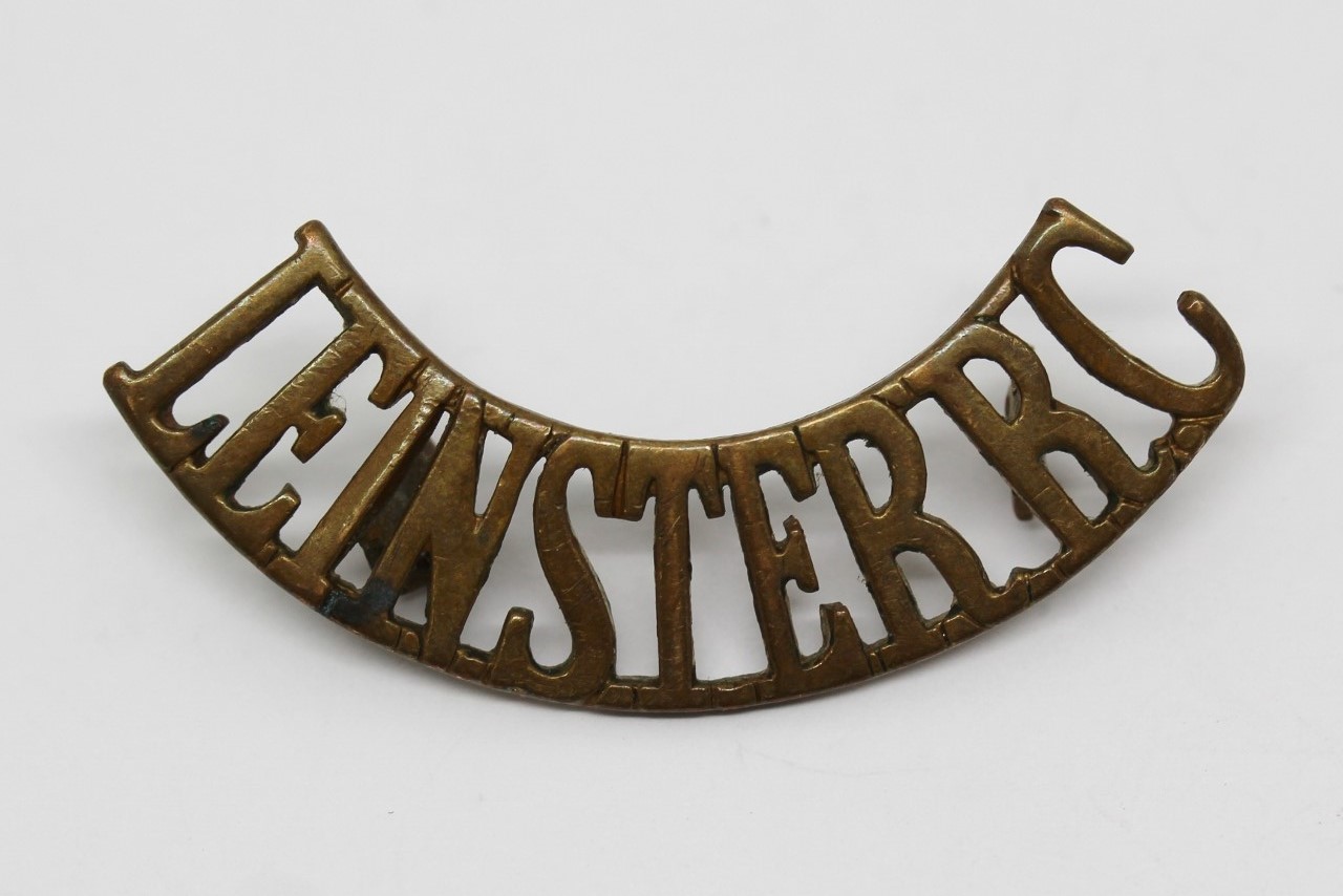 Leinster Regiment (LEINSTER.R.C.) Shoulder Title