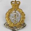 Royal Army Medical Corps (R.A.M.C.) Officer's Dress Cap Badge - Queen's Crown