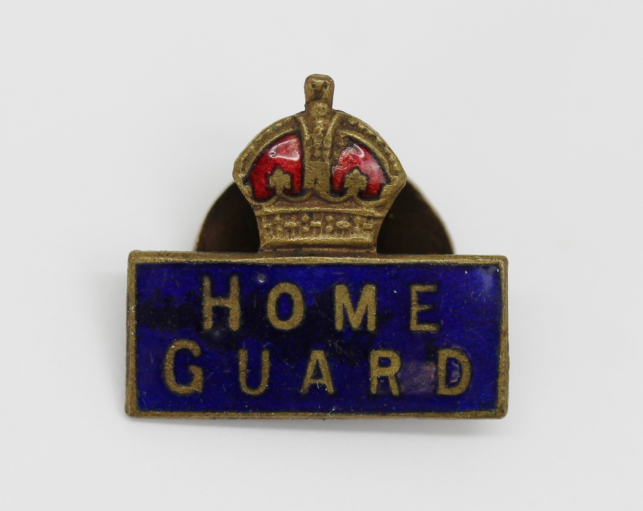 WW2 Home Guard Enamelled Lapel Badge