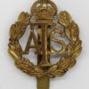 Auxiliary Territorial Service (A.T.S.) Cap Badge - King's Crown