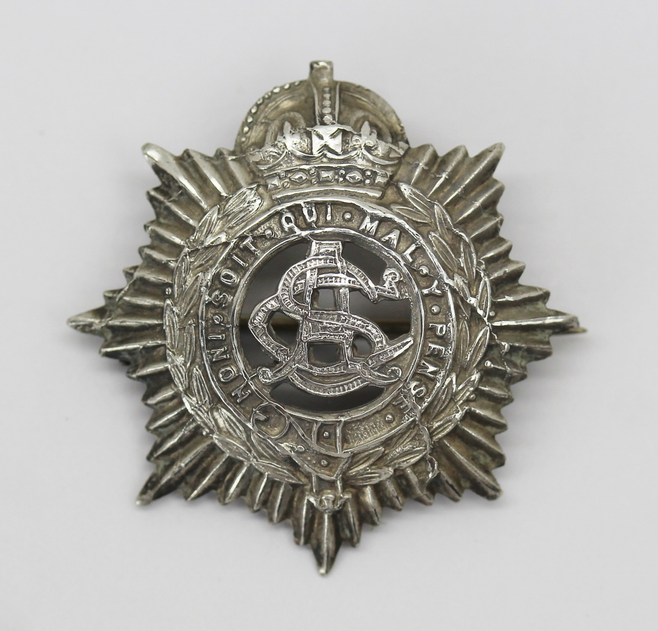 WW1 Army Service Corps (A.S.C.) Silver Sweetheart Brooch