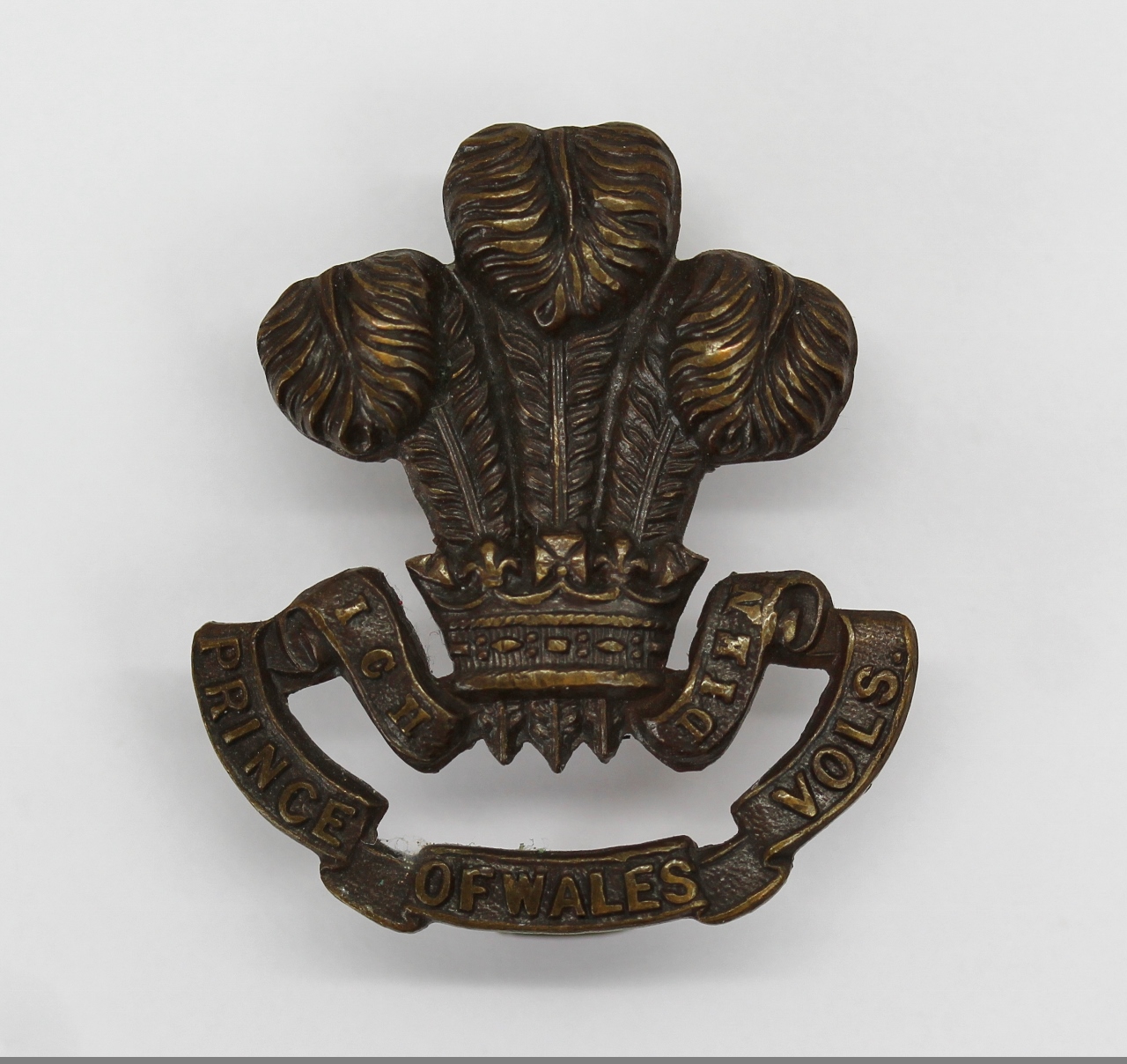 South Lancashire Regiment (Prince of Wales Vols) Officer's Service Dress Collar Badge