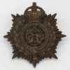 Army Service Corps (A.S.C.) Officer's Service Dress Cap Badge - King's Crown