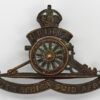 South African Artillery Cap Badge - King's Crown