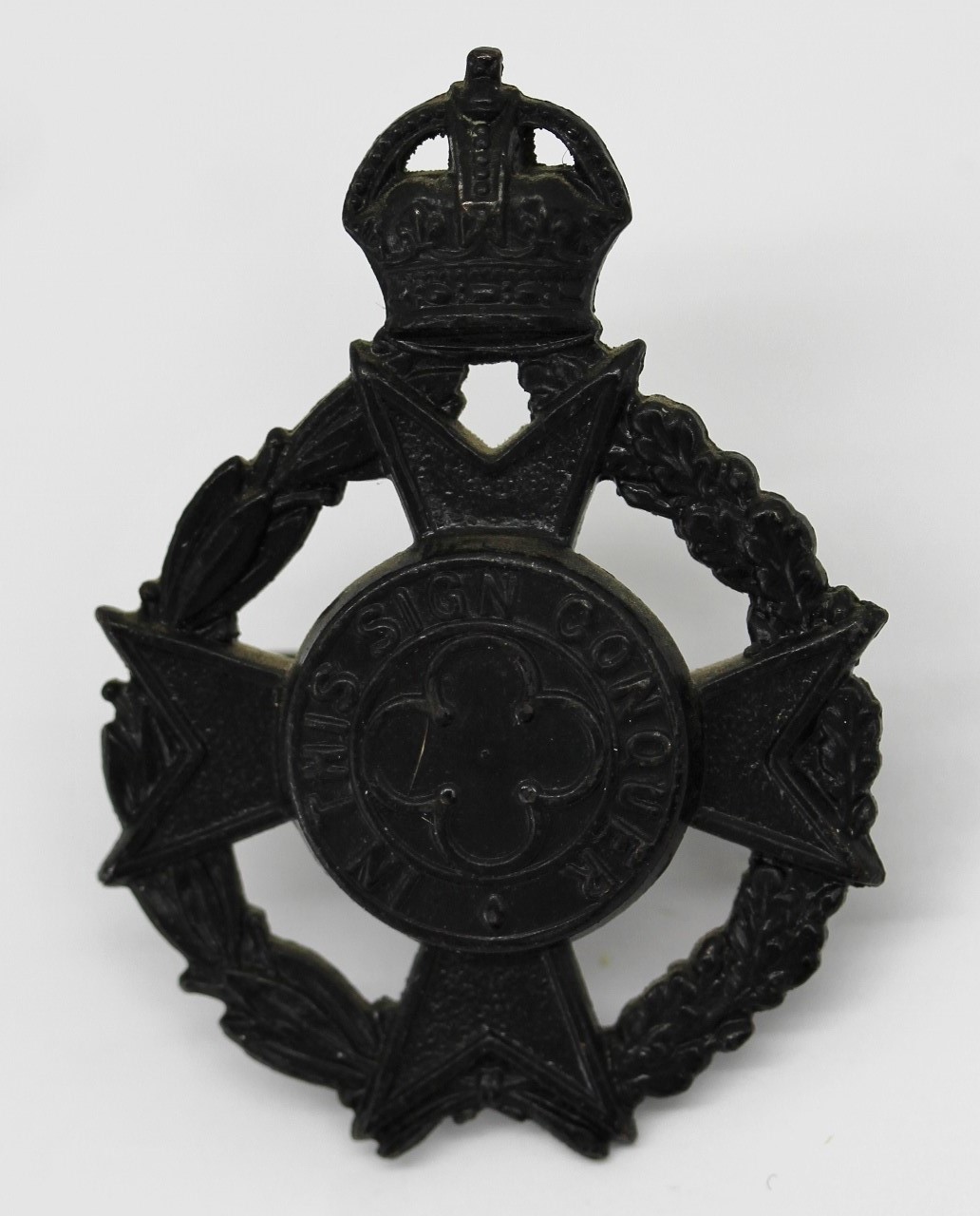 Royal Army Chaplains Department Cap Badge - King's Crown