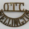 Wellington College O.T.C. (O.T.C./WELLINGTON) Shoulder Title