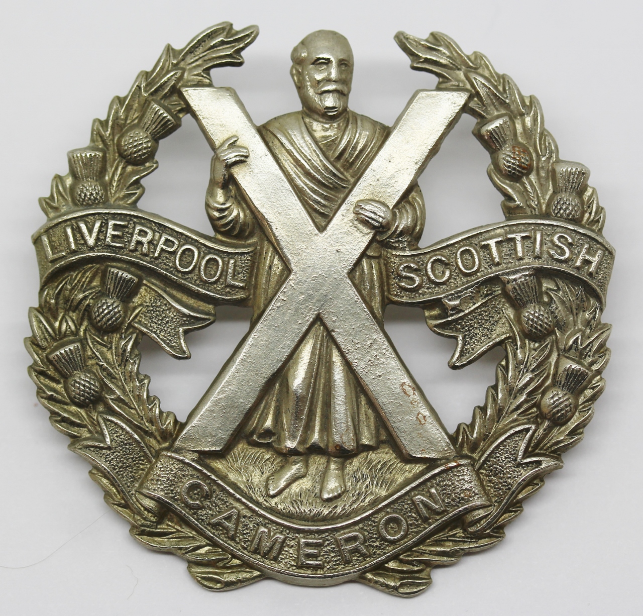 Liverpool Scottish Cap Badge