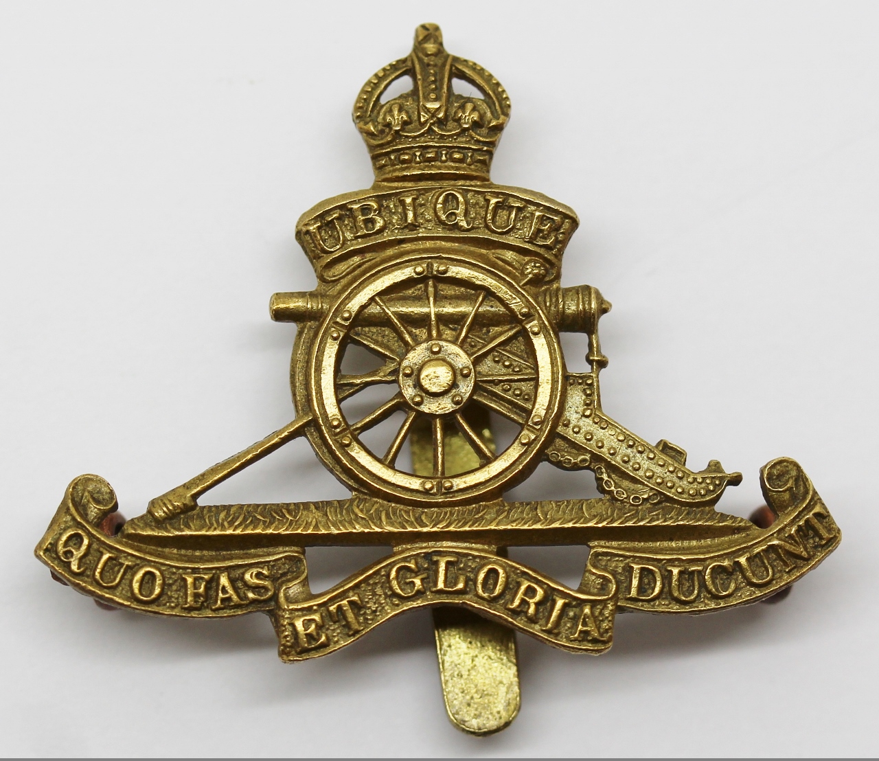 Royal Artillery Beret Badge - King's Crown