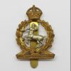 Royal Army Veterinary Corps (R.A.V.C.) Cap Badge - King's Crown (2nd Pattern)
