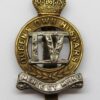 4th Queen's Own Hussars Cap Badge - King's Crown