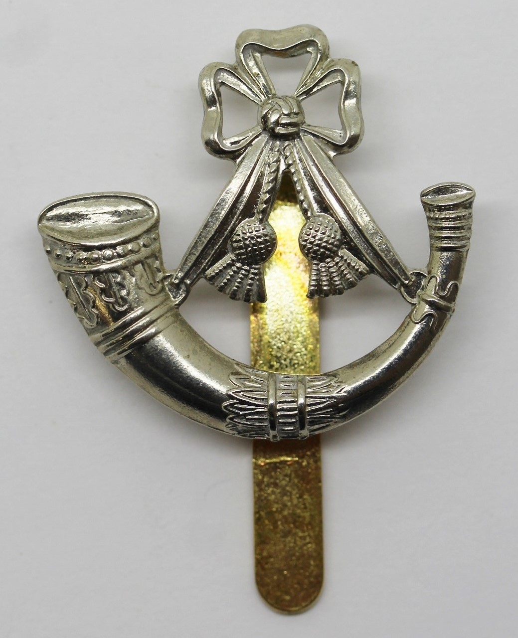 Light Infantry Cap Badge.