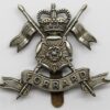 Queen's Own Yorkshire Yeomanry Cap Badge - Queen's Crown