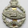 Royal Tank Regiment Cap Badge - King's Crown (With Slider)