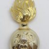 Royal Irish Fusiliers Fur Cap Grenade Badge