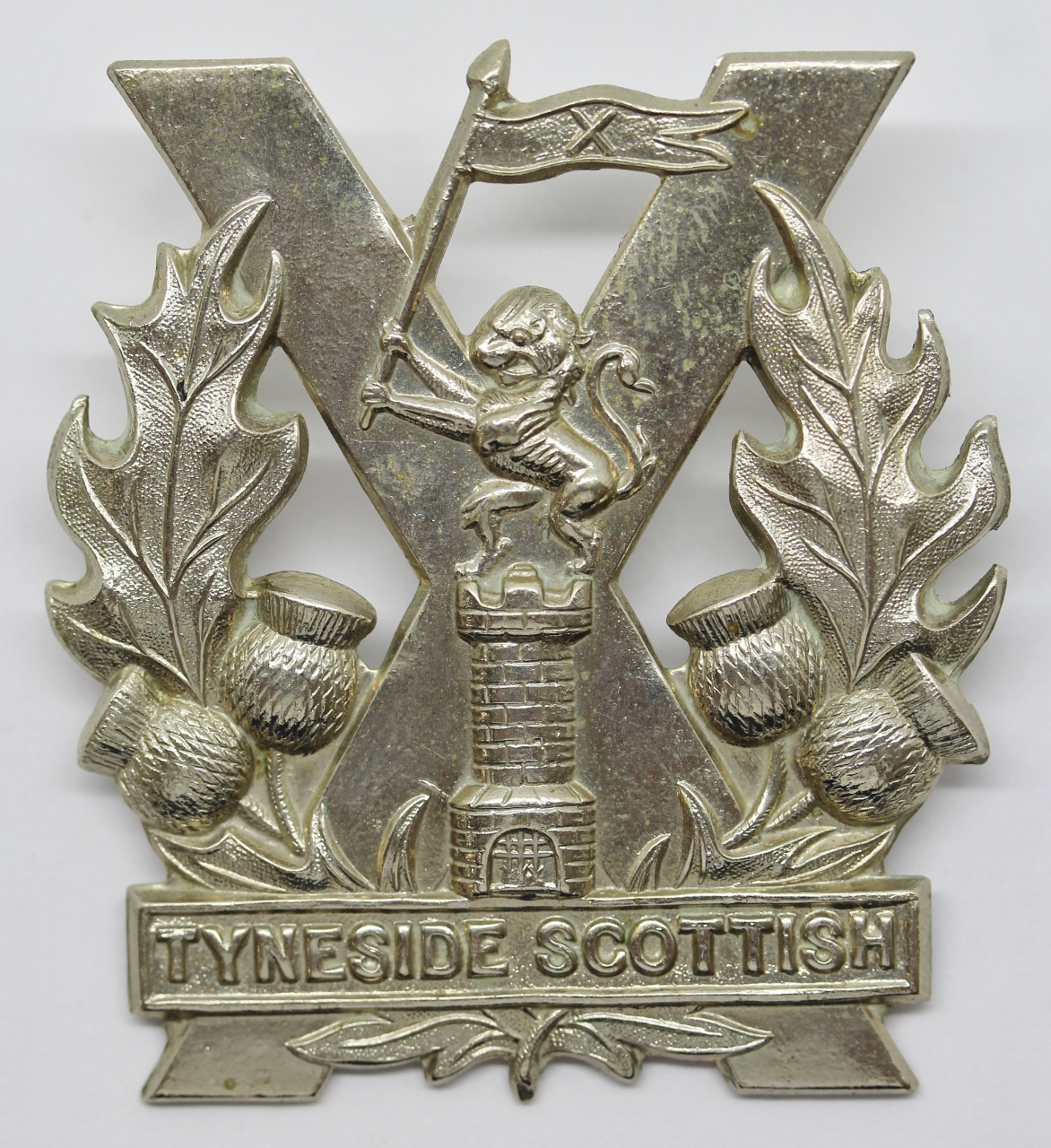 Tyneside Scottish Cap Badge