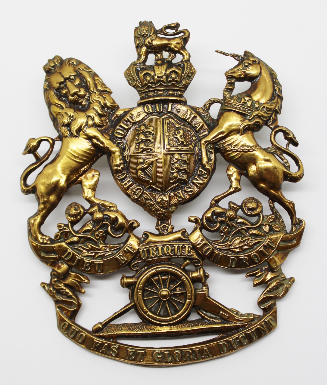 Victorian Royal Artillery Helmet Plate