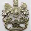 Aberdeenshire Artillery Volunteers Helmet Plate - King's Crown