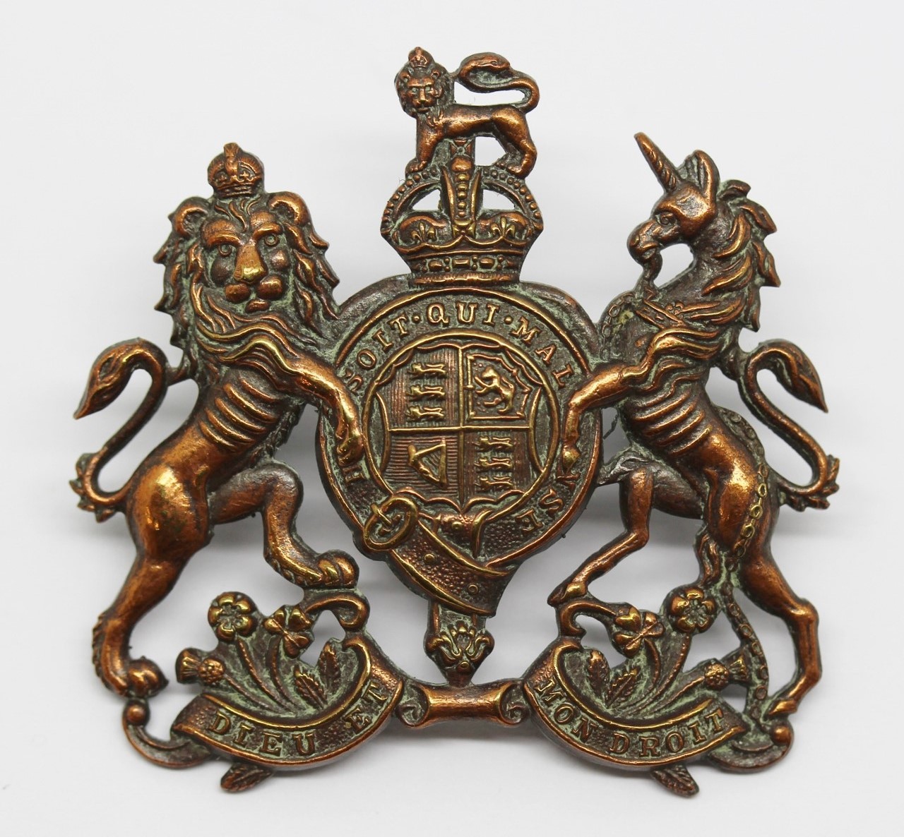 British Army Warrant Officer W.O.1. Rank Arm Badge - King's Crown