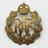 Royal Air Force (R.A.F.) Cap Badge - King's Crown