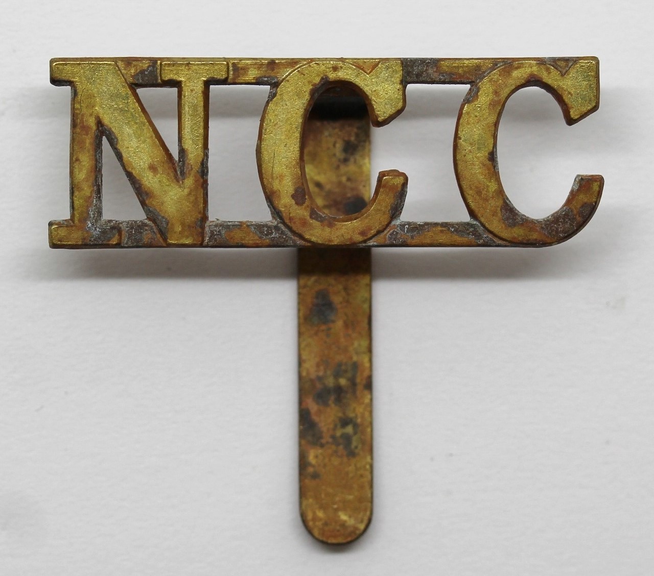 Non Combatant Corps (N.C.C.) Cap Badge