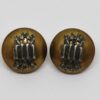 Pair of Royal Army Educational Corps (R.A.E.C.) Officer's Cap Buttons