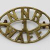 1st Northern Nigeria Regiment, West African Frontier Force (NNR/1/WAFF) Shoulder Title
