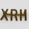10th Royal Hussars (XRH) Shoulder Title