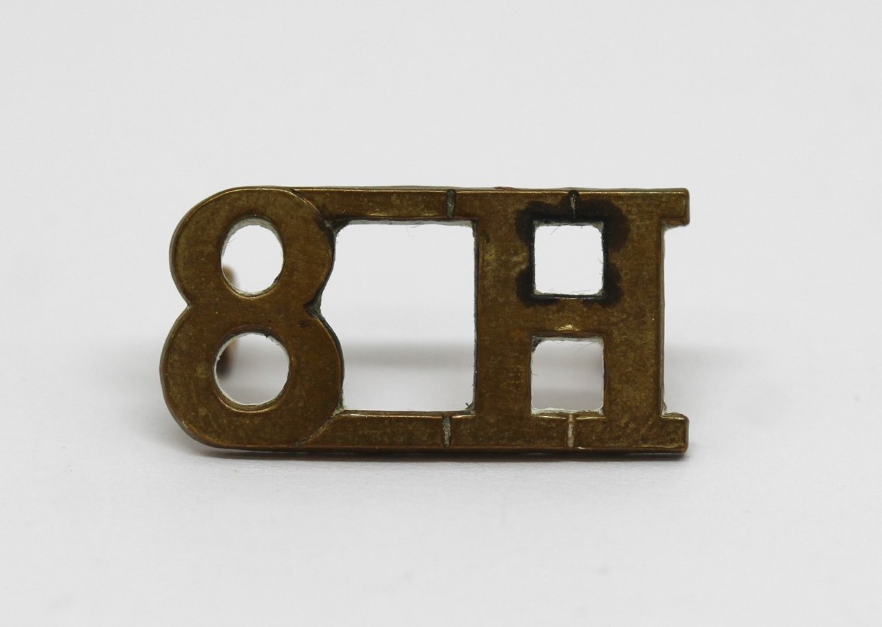 8th Hussars (8H) Shoulder Title