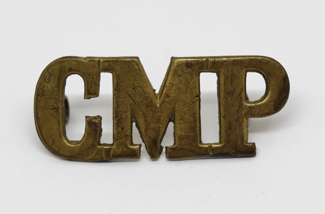 Corps of Military Police (C.M.P.) Shoulder Title