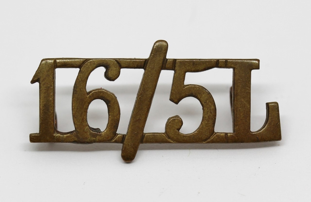 16th/5th Queen's Lancers (16/5L) Shoulder Title