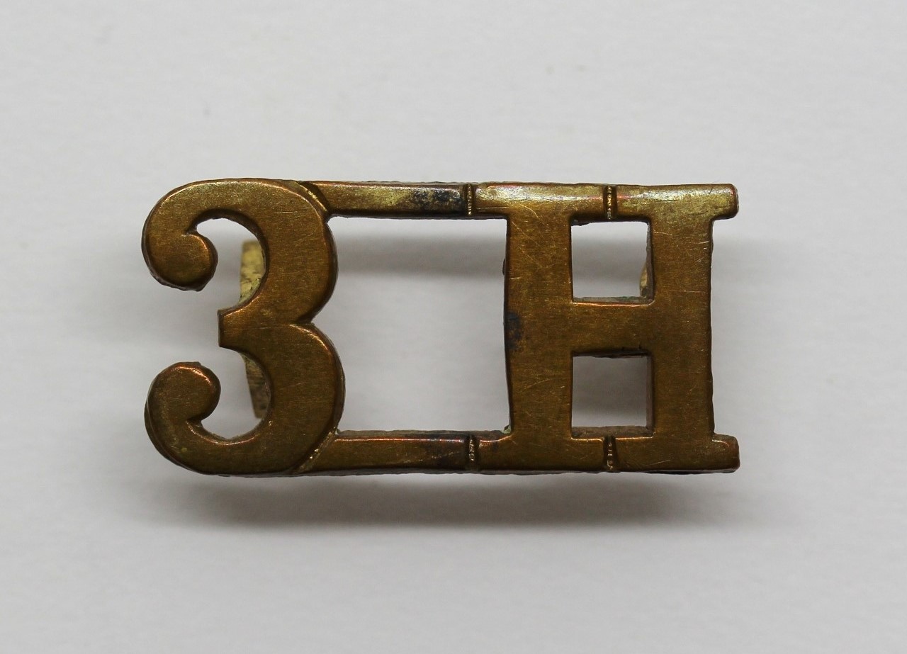 3rd Hussars (3H) Shoulder Title