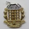 Berkshire & Westminster Dragoons Anodised (Staybrite) Cap Badge