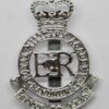 Royal Military Academy Sandhurst Anodised (Staybrite) Cap Badge