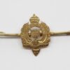 London Rifle Brigade 9ct Gold Sweetheart Brooch