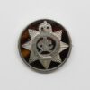 WW1 Army Service Corps (A.S.C.) Sterling Silver & Tortoiseshell Sweetheart Brooch