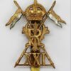 21st (Empress of India's) Lancers Cap Badge - King's Crown