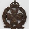 Inns of Court O.T.C. Officer's Service Dress Cap Badge - King's Crown