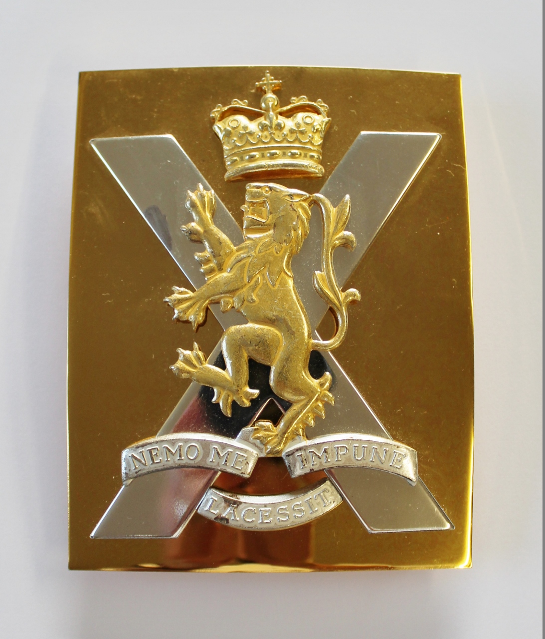 Royal Regiment of Scotland Officer's Cross Belt Plate